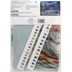 Winter Cabin Counted Cross Stitch Kit By Loops & Threads® -Michaels Sale Store 10108606 4