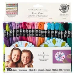 Loops & Threads™ Craft Cord, Glamour Girls