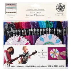 Loops & Threads™ Craft Cord, Rock Bandz