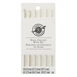 Steel Crochet Hook Set By Loops & Threads®