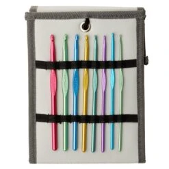 Aluminum Crochet Hook Set In Carry Case By Loops & Threads® -Michaels Sale Store 10154323 31