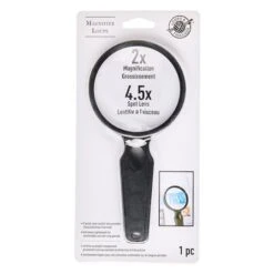 2x To 4.5x Bifocal Lens Hand Magnifier By Loops & Threads®