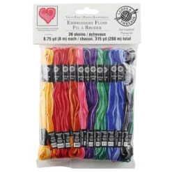 Variegated Embroidery Floss Loops & Threads™, 36ct. -Michaels Sale Store 10161137 1