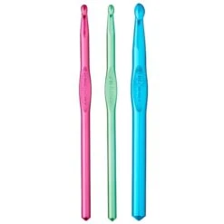 Aluminum Crochet Hook Set By Loops & Threads®, J/K/N