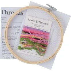 Hummingbird Counted Cross Stitch Kit By Loops & Threads® -Michaels Sale Store 10245001 3