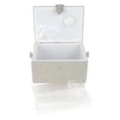 11.5" Gray Sewing Basket By Loops & Threads® -Michaels Sale Store 10296392 7