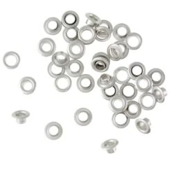 3/16" Eyelets By Loops & Threads™ Silver