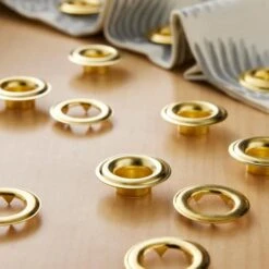 7/16" Gold Eyelets By Loops & Threads™ 6 7/16" Gold Eyelets By Loops & Threads™ -Michaels Sale Store 10354199 20