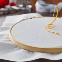 Loops & Threads™ Aida Cloth Cross Stitch Fabric, 29.5" X 36", 18 Count 6 Loops & Threads™ Aida Cloth Cross Stitch Fabric, 29.5" X 36", 18 Count -Michaels Sale Store 10357725 20