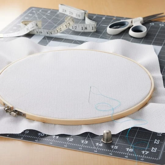 11 Count Aida Cloth Cross Stitch Fabric By Loops & Threads™, 29.5" X 36" 3 11 Count Aida Cloth Cross Stitch Fabric By Loops & Threads™, 29.5" X 36" - Image 3