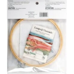 Happy Place Counted Cross Stitch Kit By Loops & Threads® -Michaels Sale Store 10395391 4