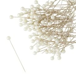 Loops & Threads™ Long Pearlized Pins White -Michaels Sale Store 10396292 31