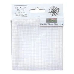 Loops & Threads® Aida Cloth Canvas White
