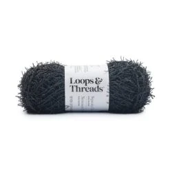 Squeaky Clean™ Solid Yarn By Loops & Threads® Onyx