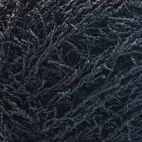 Squeaky Clean™ Solid Yarn By Loops & Threads® Onyx 3 Squeaky Clean™ Solid Yarn By Loops & Threads® Onyx - Image 3