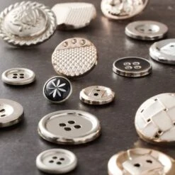 Gold & Silver Buttons By Loops & Threads® -Michaels Sale Store 10509315 20