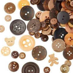 Wooden & Coconut Buttons By Loops & Threads® 7 Wooden & Coconut Buttons By Loops & Threads® -Michaels Sale Store 10509317 31