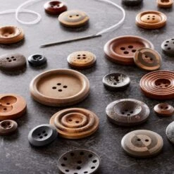 Brown Wooden Buttons By Loops & Threads® 6 Brown Wooden Buttons By Loops & Threads® -Michaels Sale Store 10509319 20