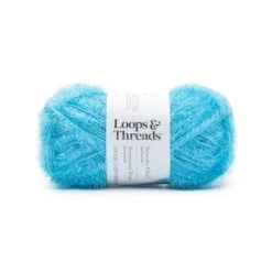Squeaky Clean™ Sparkle Yarn By Loops & Threads® Sparkle Azure