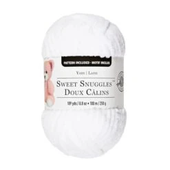 Sweet Snuggles™ Yarn By Loops & Threads® White