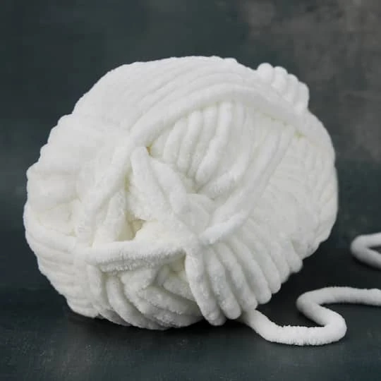 Sweet Snuggles™ Yarn By Loops & Threads® White 3 Sweet Snuggles™ Yarn By Loops & Threads® White - Image 3