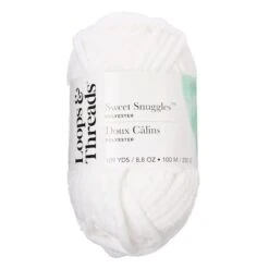 Sweet Snuggles™ Yarn By Loops & Threads® White 9 Sweet Snuggles™ Yarn By Loops & Threads® White -Michaels Sale Store 10610036 30