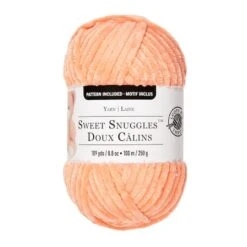 Sweet Snuggles™ Yarn By Loops & Threads® Coral