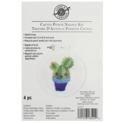Cactus Punch Needle Kit By Loops & Threads™
