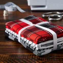 Flannel Print Fabric Bundle By Loops & Threads™ -Michaels Sale Store 10631318 20