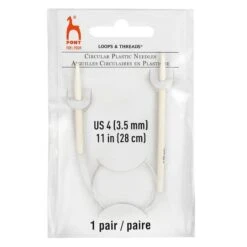 11" Plastic Circular Needles By Loops & Threads® -Michaels Sale Store 10632855 1