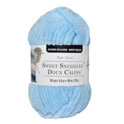 Sweet Snuggles™ Yarn By Loops & Threads® Sky Blue
