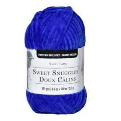 Sweet Snuggles™ Yarn By Loops & Threads® Blue
