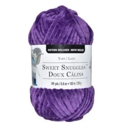 Sweet Snuggles™ Yarn By Loops & Threads® Purple