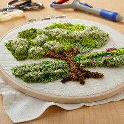 Tree Punch Needle Kit By Loops & Threads® -Michaels Sale Store 10663965 20