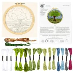 Tree Punch Needle Kit By Loops & Threads® -Michaels Sale Store 10663965 3
