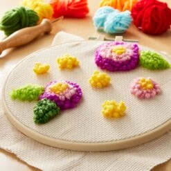 Flowers Punch Needle Kit By Loops & Threads® -Michaels Sale Store 10663970 20