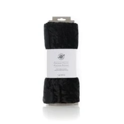 Black Crushed Velvet Fabric Bundle By Loops & Threads®