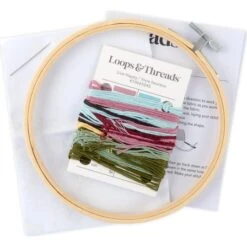 Live Happy Embroidery Kit By Loops & Threads® -Michaels Sale Store 10665045 11