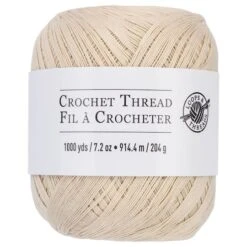 Crochet Thread By Loops & Threads® Natural
