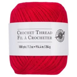 Crochet Thread By Loops & Threads® Red -Michaels Sale Store 10665058 1