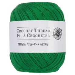 Crochet Thread By Loops & Threads® Green