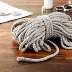 Charcoal Macramé Cotton Cord By Loops & Threads®, 75ft. -Michaels Sale Store 10665941 20