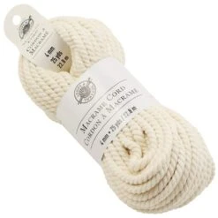 Macramé Cotton Cord By Loops & Threads®, 25yd. Natural -Michaels Sale Store 10665944 2