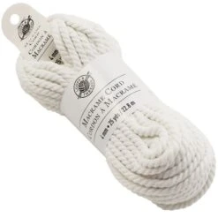 Macramé Cotton Cord By Loops & Threads®, 25yd. White -Michaels Sale Store 10665946 2