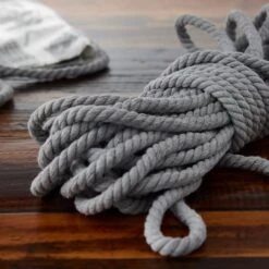 Macramé Cotton Cord By Loops & Threads®, 50ft. Charcoal -Michaels Sale Store 10665950 20