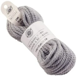 Macramé Cotton Cord By Loops & Threads®, 50ft. Charcoal -Michaels Sale Store 10665950 3