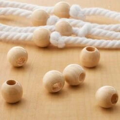Natural Wood Round Beads By Loops & Threads®, 16mm -Michaels Sale Store 10666681 20