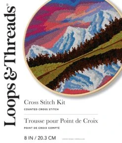 8" Colored Sky Cross Stitch Kit By Loops & Threads® -Michaels Sale Store 10666749 22