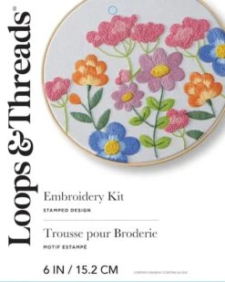 6" Garden Fresh Embroidery Kit By Loops & Threads® 8 6" Garden Fresh Embroidery Kit By Loops & Threads® -Michaels Sale Store 10666750 22