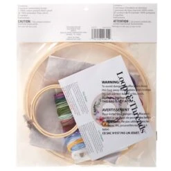 8" Floral Ring Embroidery Kit By Loops & Threads® -Michaels Sale Store 10666757 14